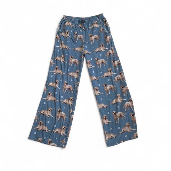 Yellow Lab Unisex Cotton Pajama Pants Comfies size Small - Picture 1 of 3